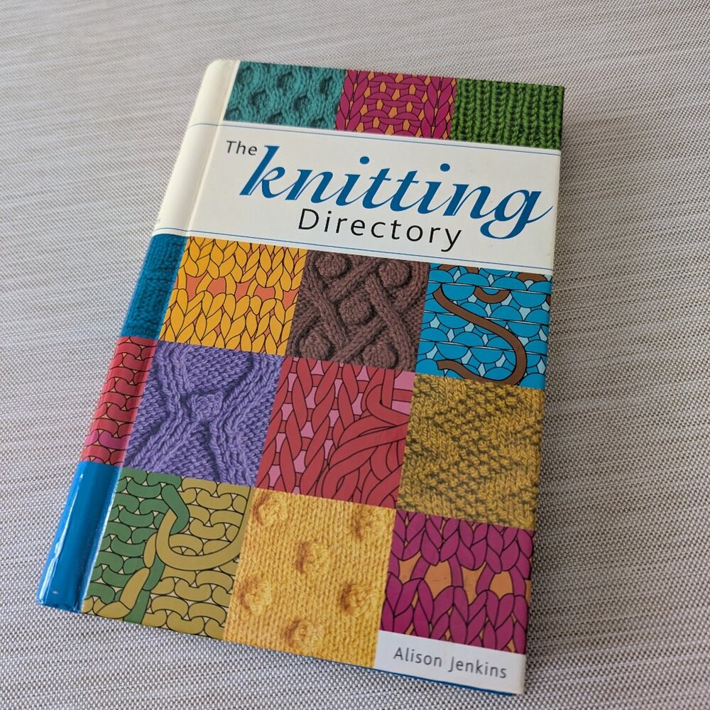 The Knitting Directory Spiral-bound – Alison Jenkins - Never Read - EUC - Book